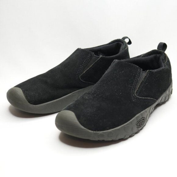 Keen Howser Men's Size 6 Black Suede Slip On Casual Loafers - Picture 3 of 10